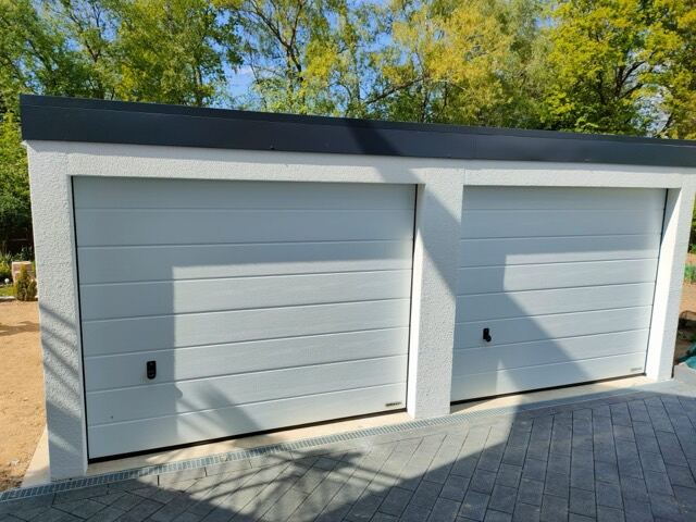 Doppelgarage in Erding von FF Garagen