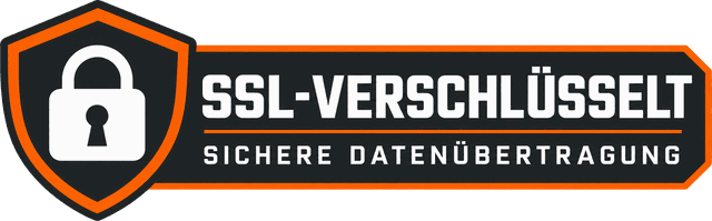 SSL-verschlüsselt, sichere Datenübertragung